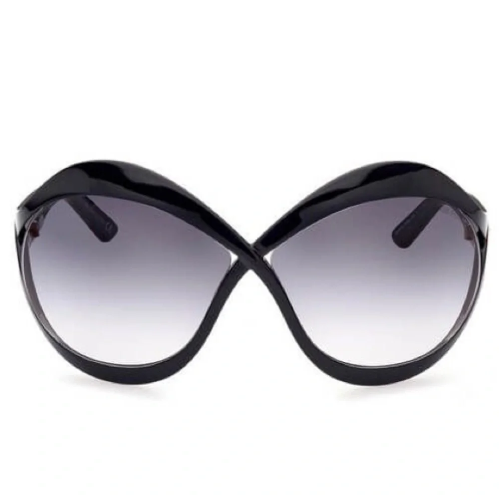 Tom Ford Carine-02 TF902 TF 902 01B Black Sunglasses 71-11-110 - Picture 2 of 11